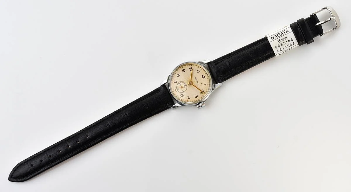 Soviet Pobeda "34-K" in uncommon hermetic case - the actual first watch in space!