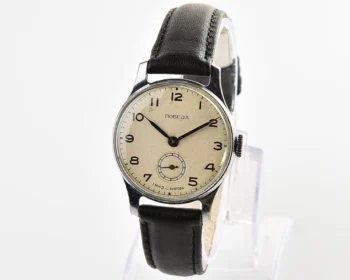 Excellent vintage Soviet mechanical Pobeda, 1MChZ, 3rd quarter of 1954!