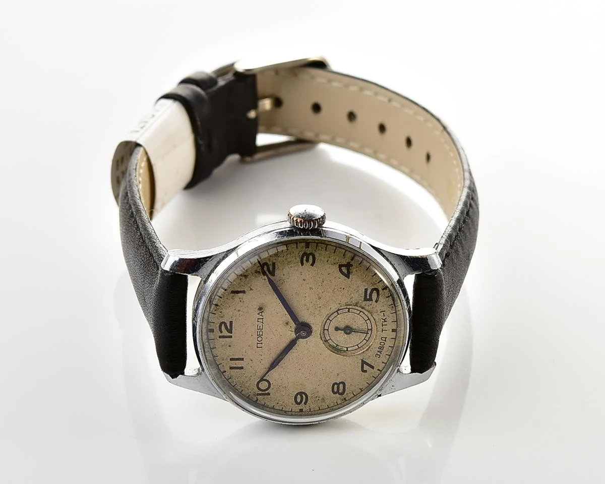 Vintage Soviet mechanical Pobeda, 1MChZ, from the 2nd quarter of 1951