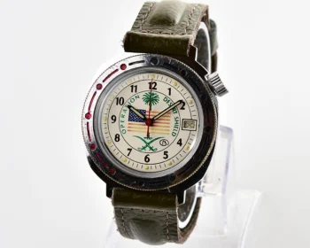 Vostok Commander’s Komandirskie Operation Desert Shield mechanical watch
