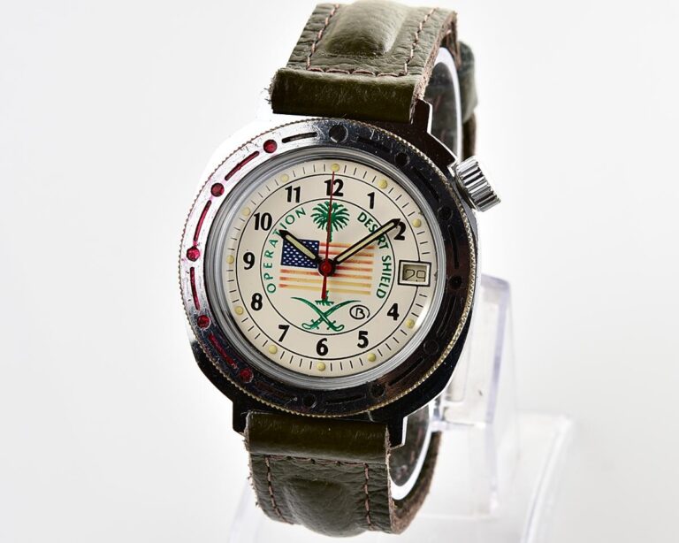Vostok Commander’s Komandirskie OPERATION DESERT SHIELD mechanical watch