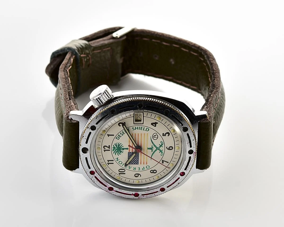 Vostok Commander’s Komandirskie Operation Desert Shield mechanical watch