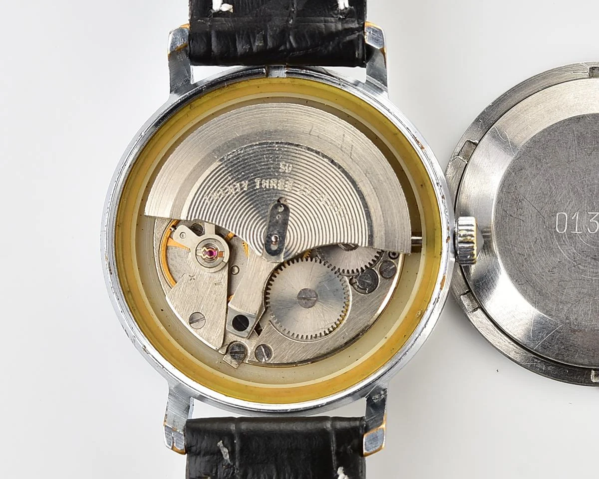 Soviet Poljot mechanical wristwatch with automatic self-winding movement