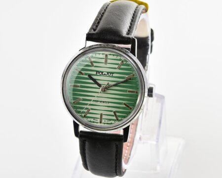 Soviet POLJOT mechanical wrist watch with unusual dial