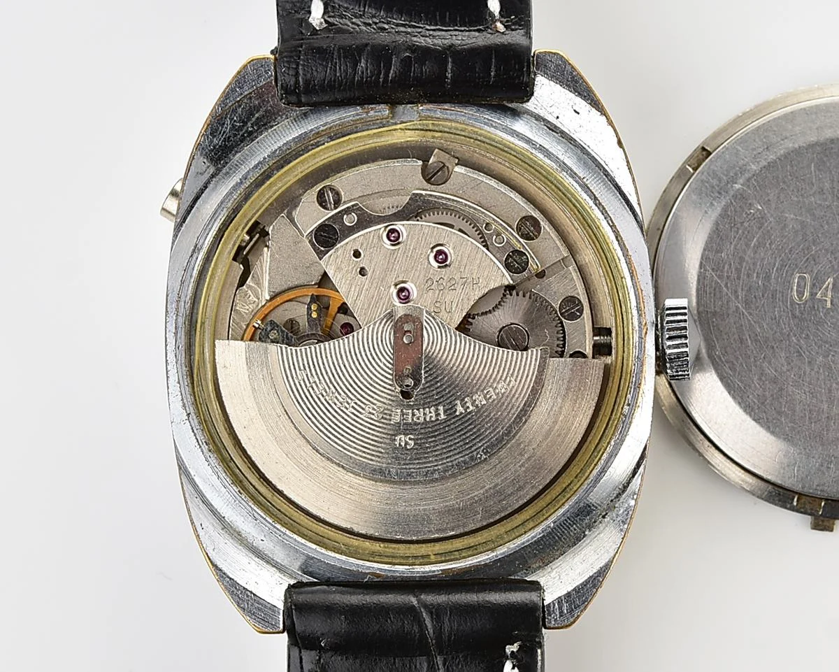 Soviet mechanical Poljot with Automatic self winding movement