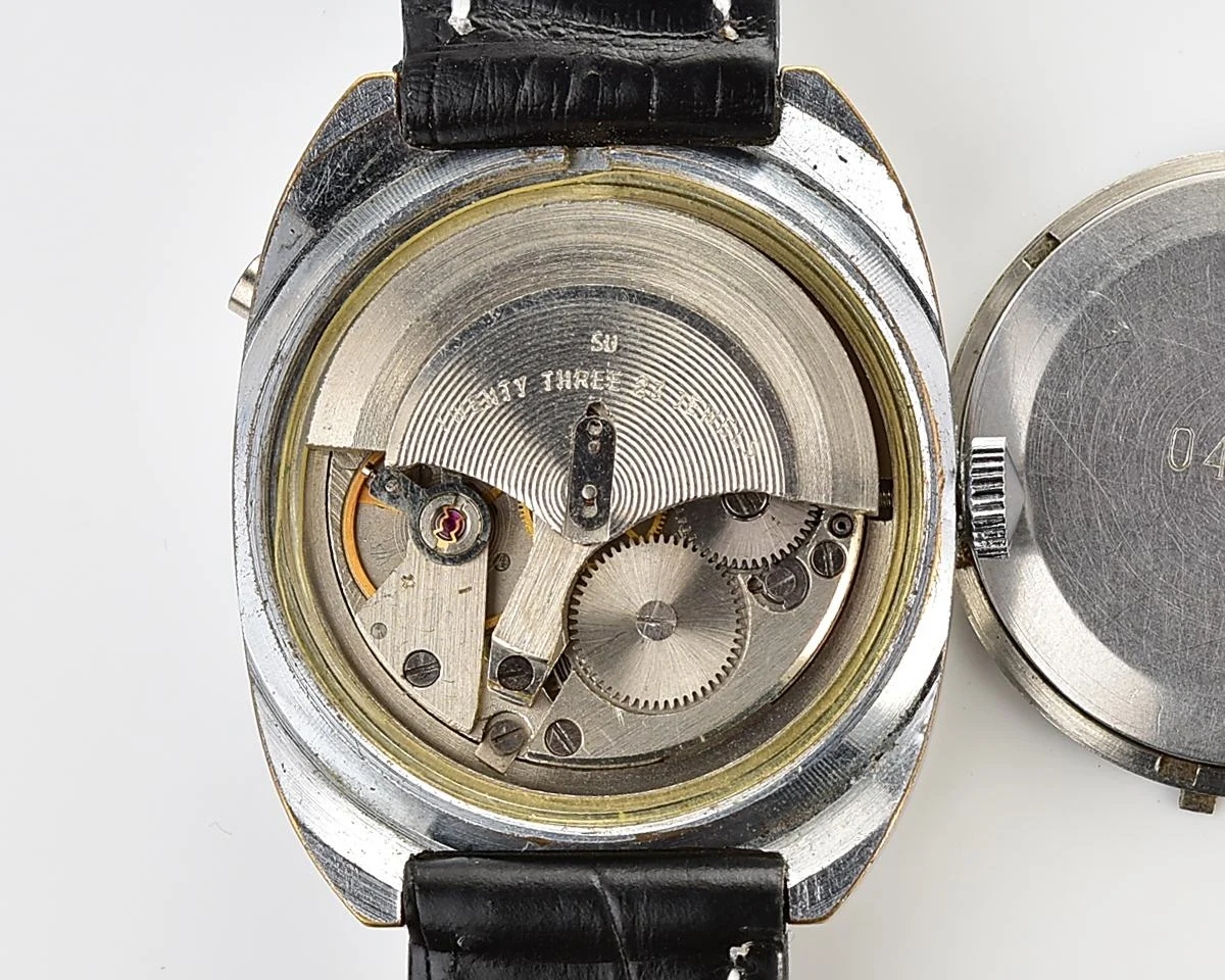 Soviet mechanical Poljot with Automatic self winding movement