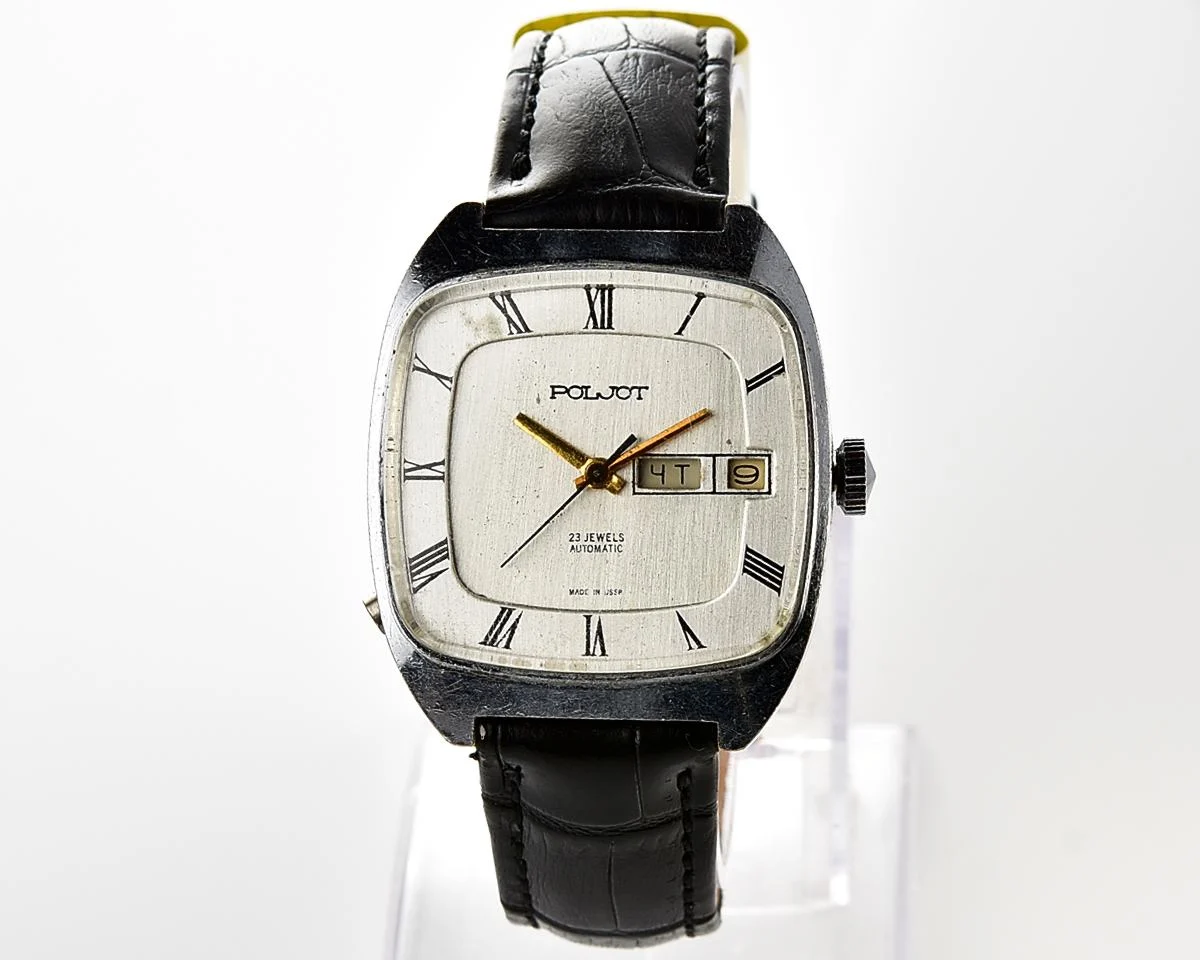 Soviet mechanical Poljot with Automatic self winding movement