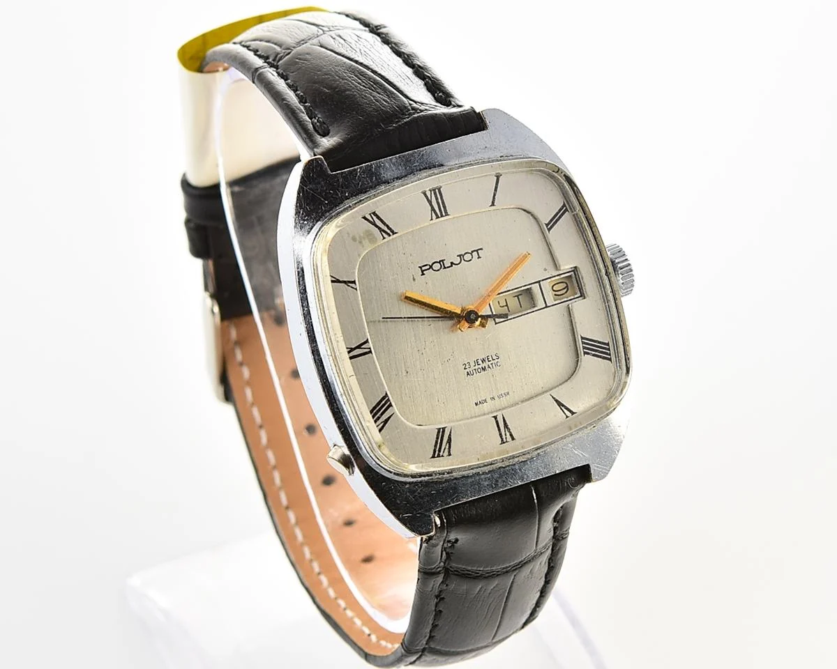 Soviet mechanical Poljot with Automatic self winding movement
