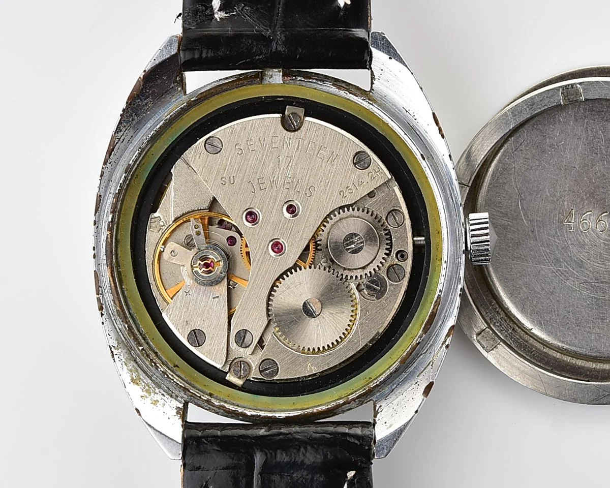 Vintage Soviet Poljot mechanical wristwatch