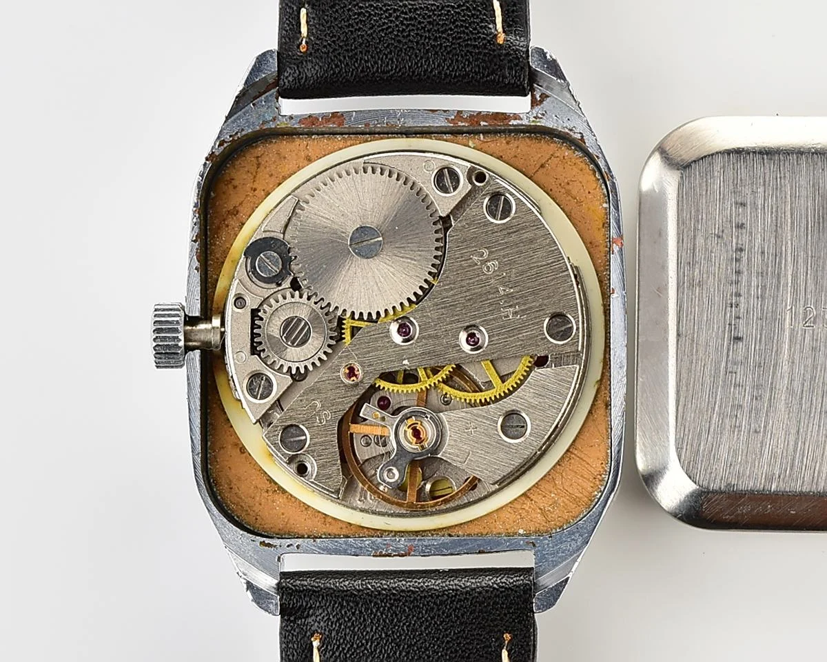 Vintage Soviet Raketa mechanical wristwatch