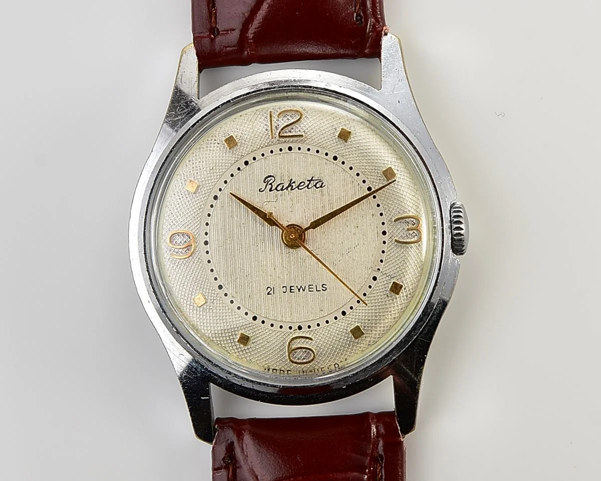 Excellent Soviet Raketa Baltica vintage mechanical watch