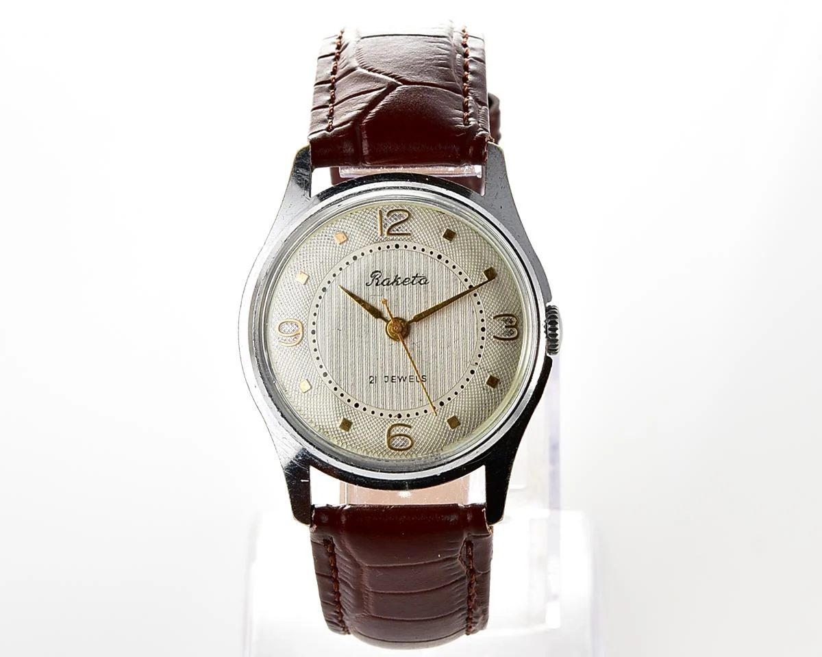 Excellent Soviet Raketa Baltica vintage mechanical watch