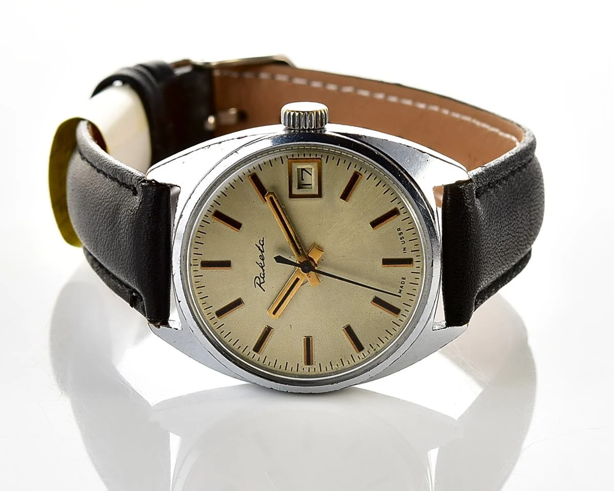 Soviet Raketa vintage mechanical watch