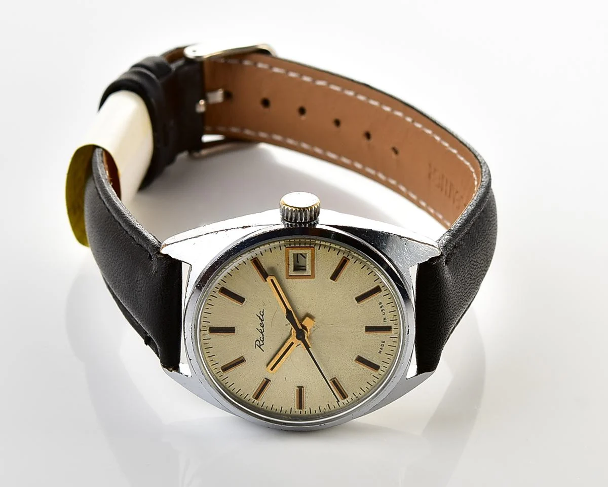 Soviet Raketa vintage mechanical watch