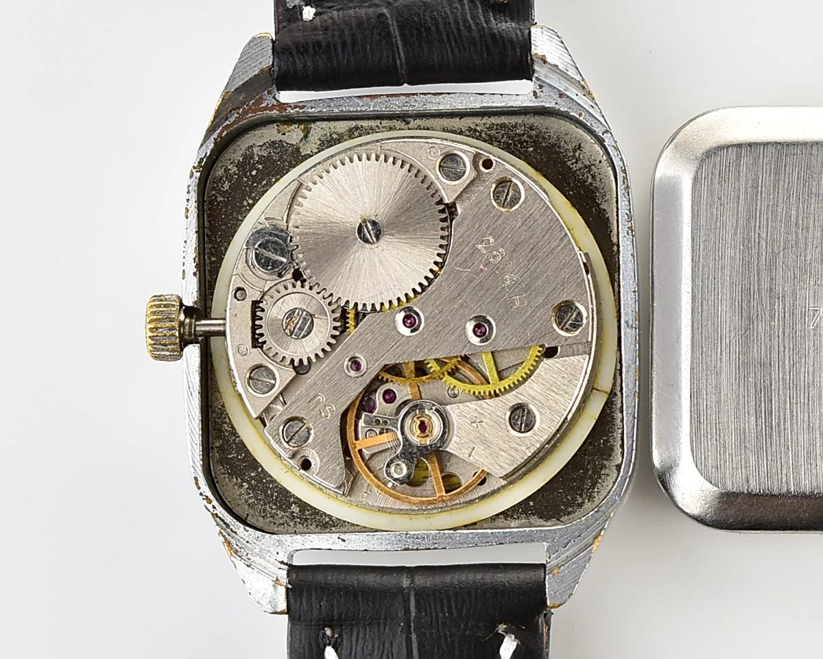 Vintage Soviet Raketa mechanical wristwatch