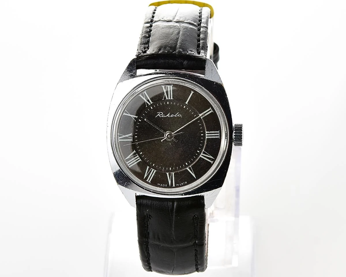 Soviet Raketa vintage mechanical watch