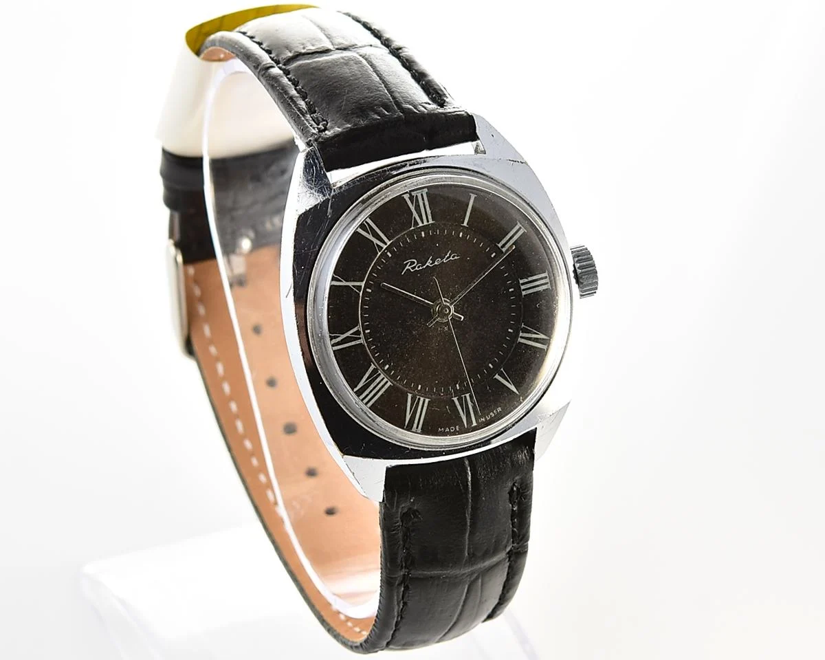 Soviet Raketa vintage mechanical watch