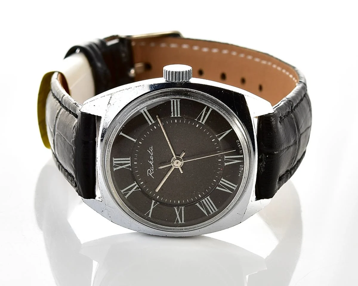 Soviet Raketa vintage mechanical watch