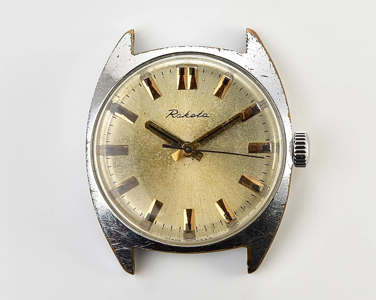 Soviet Raketa vintage mechanical watch