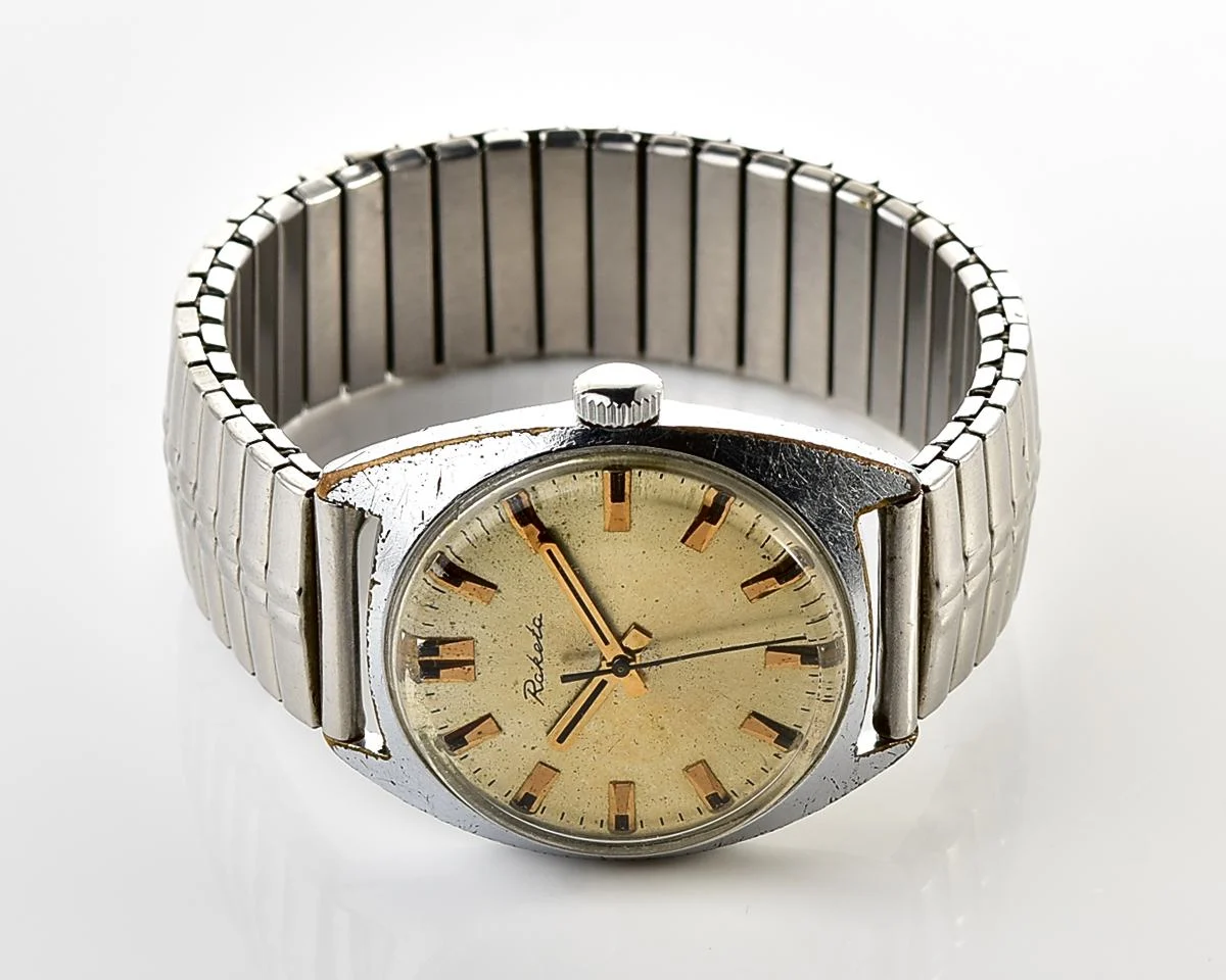 Soviet Raketa vintage mechanical watch