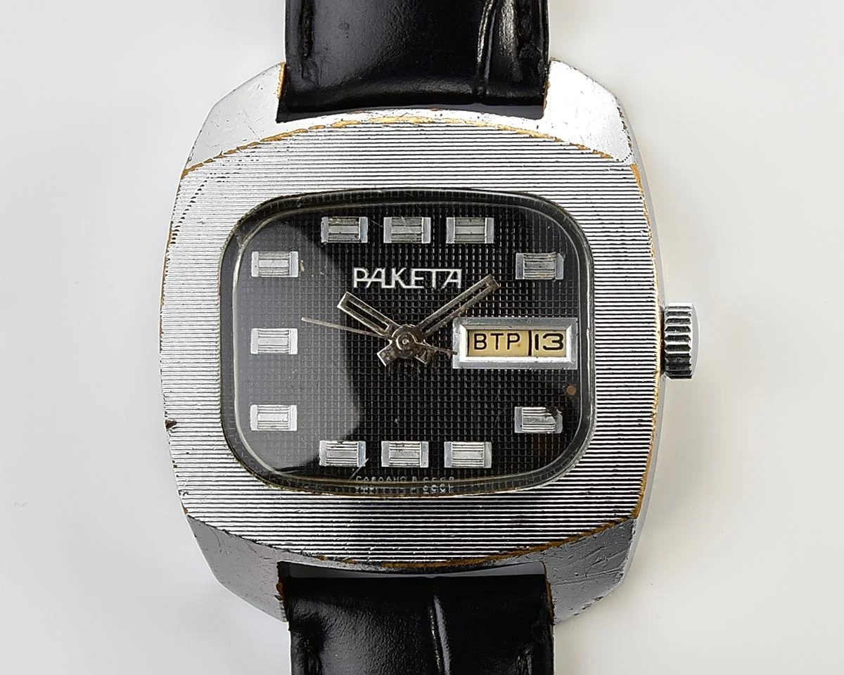 Raketa "TV" - massive Soviet mechanical watch