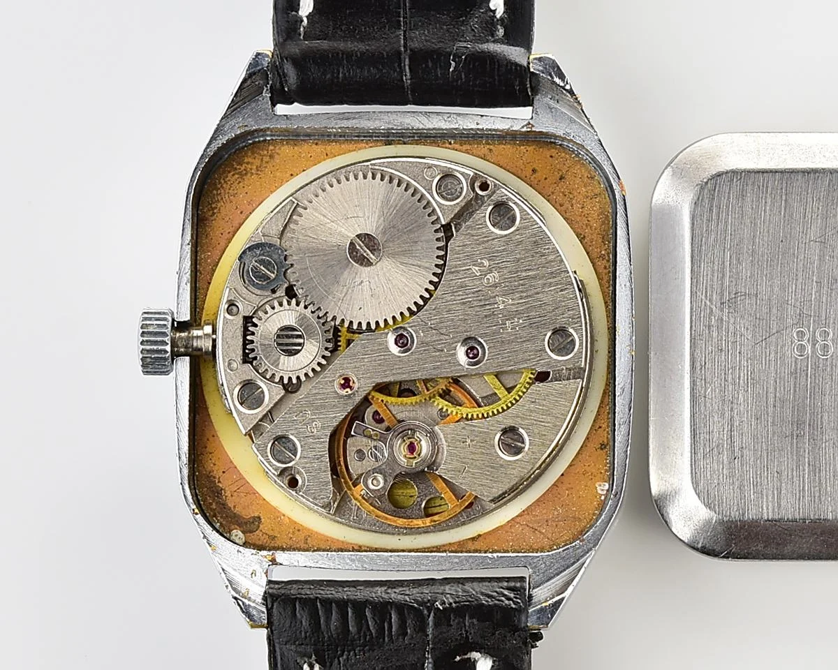 Vintage Soviet Raketa mechanical wristwatch