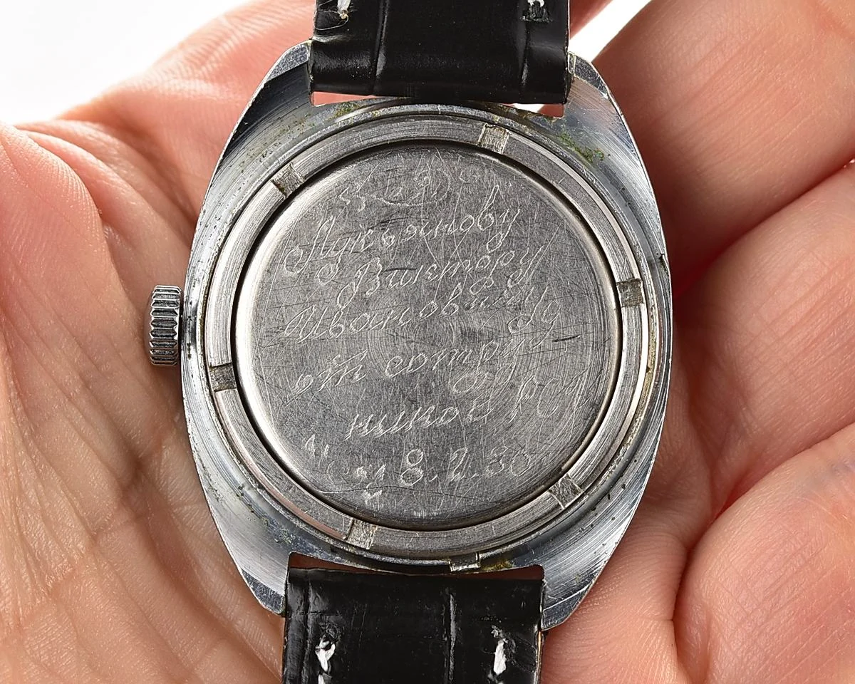 Soviet Raketa vintage mechanical watch