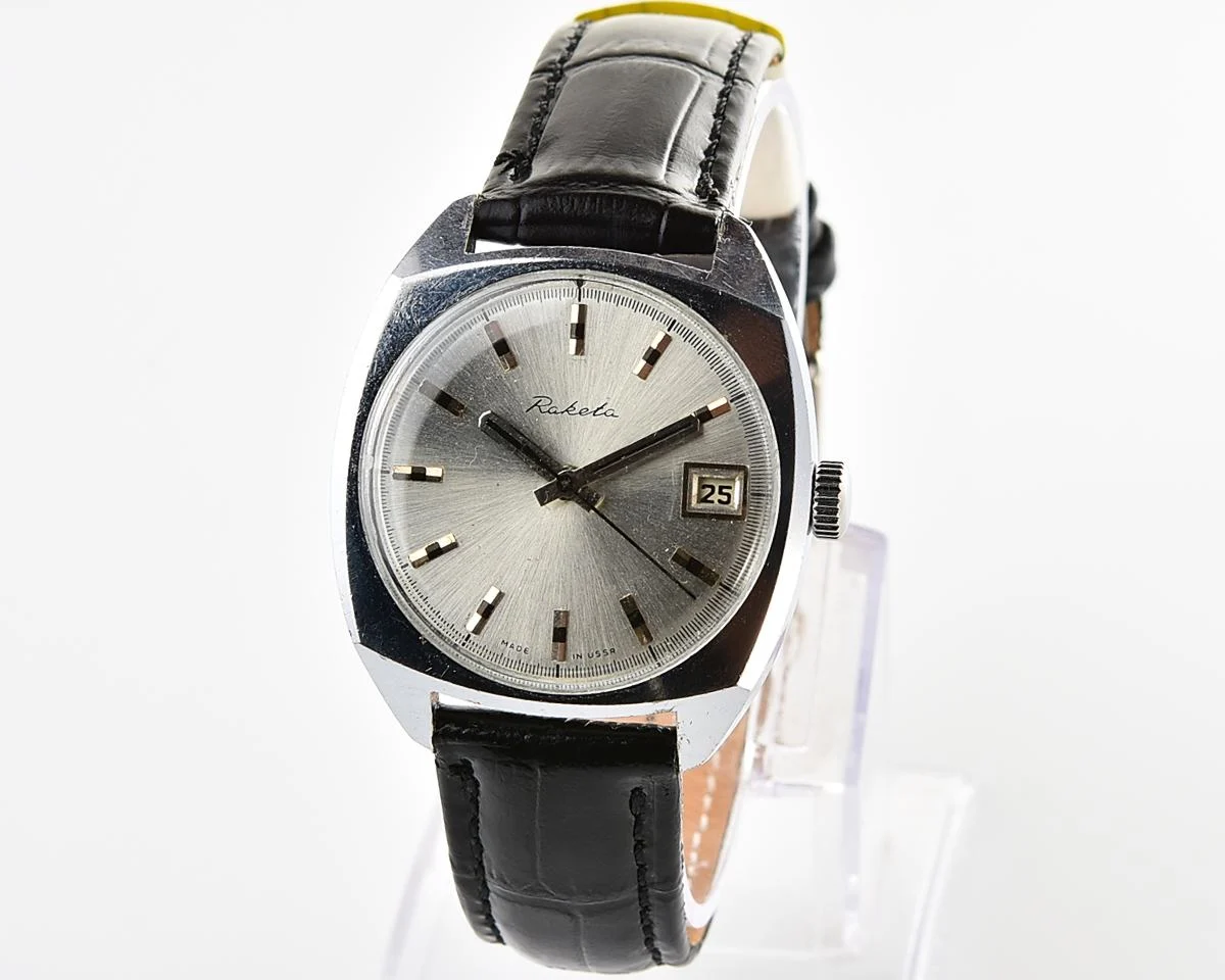 Soviet Raketa vintage mechanical watch