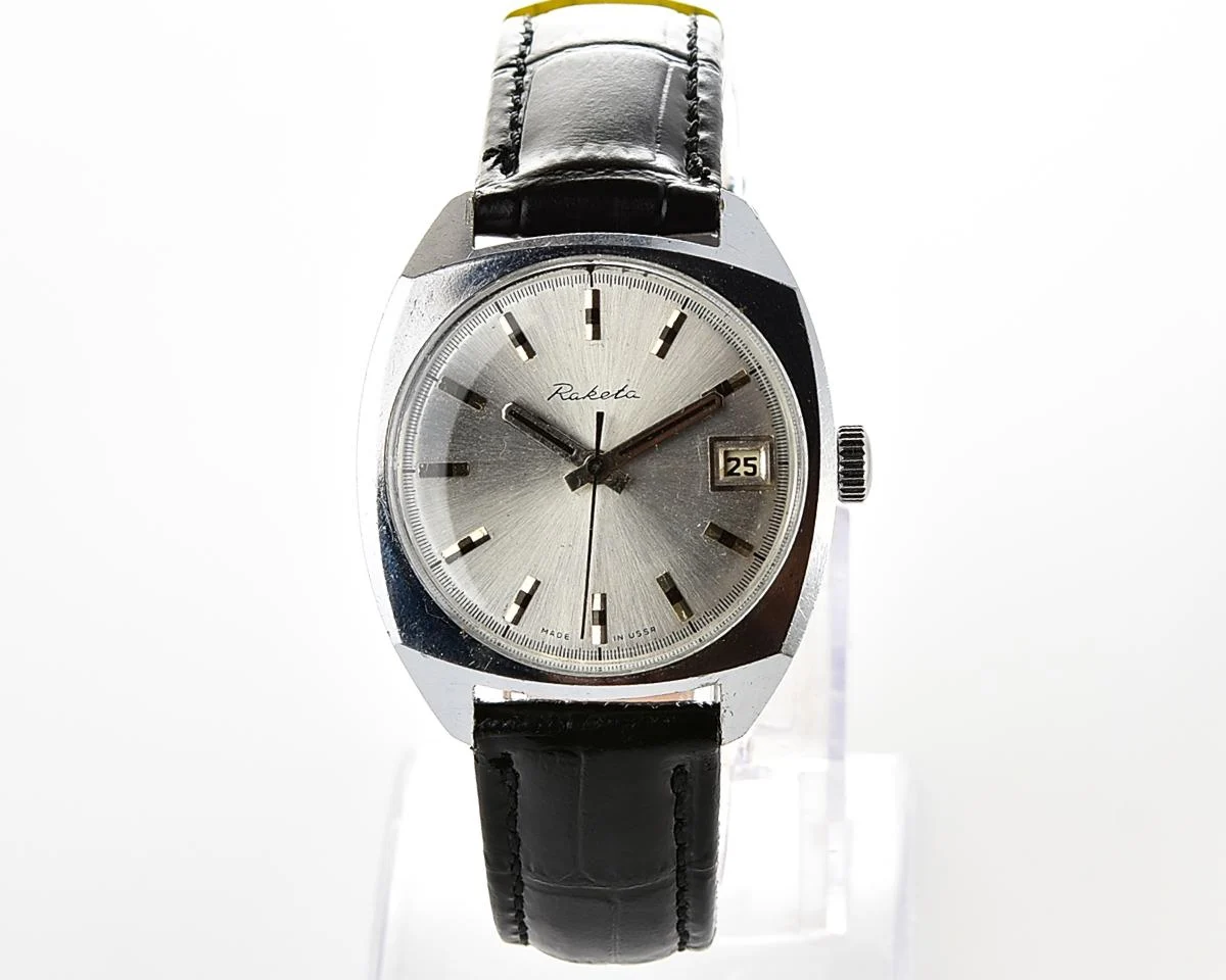 Soviet Raketa vintage mechanical watch