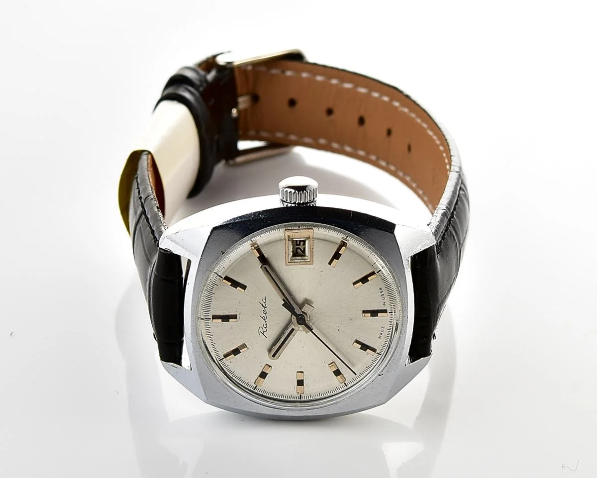 Soviet Raketa vintage mechanical watch