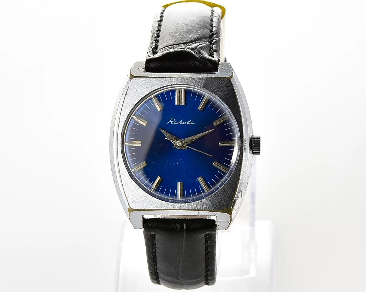 Soviet Raketa vintage mechanical watch