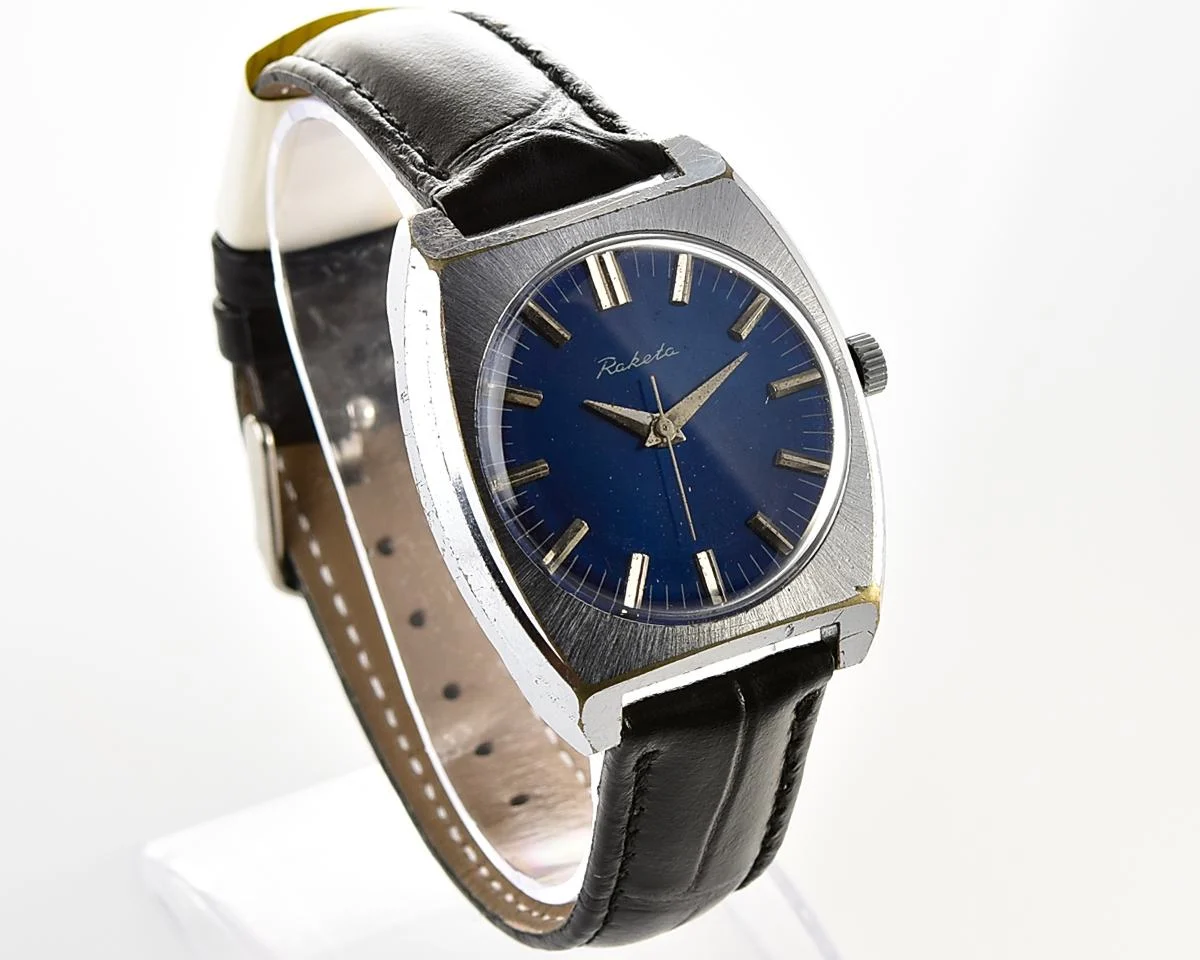 Soviet Raketa vintage mechanical watch