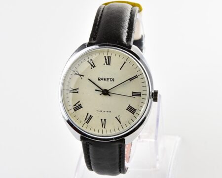 Large vintage RAKETA mechanical watch