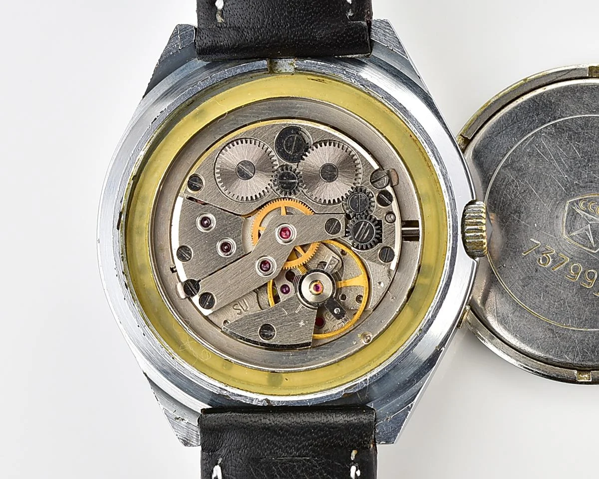 Slava Soviet mechanical vintage watch