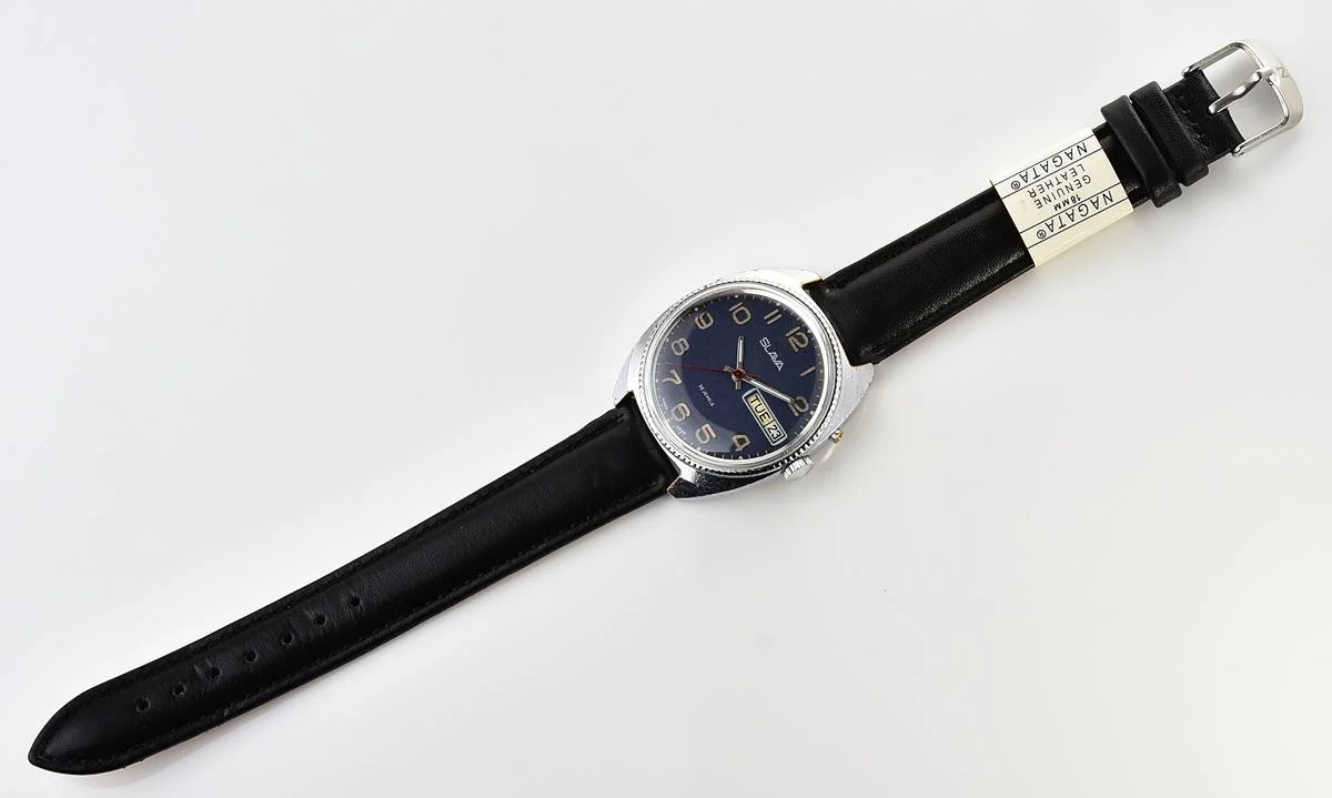 Slava vintage Soviet mechanical wristwatch