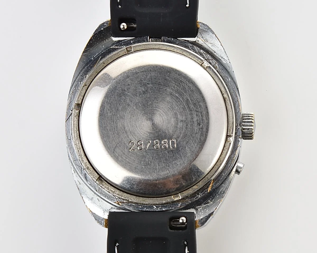 Slava Soviet mechanical vintage watch with automatic self-winding movement