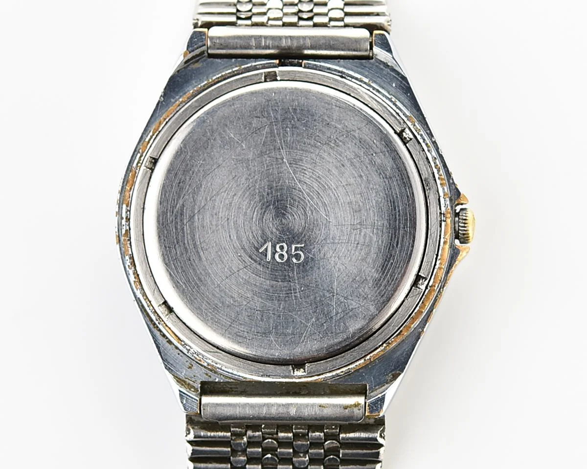 Soviet Slava watch with quartz movement