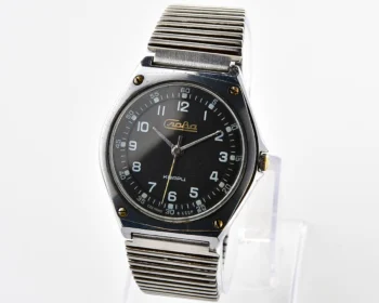 Soviet Slava watch with quartz movement