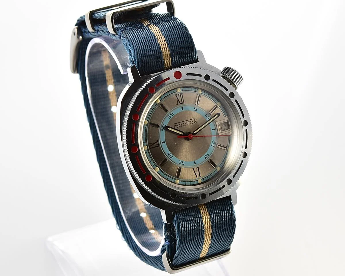 Excellent Soviet Vostok Komandirskie mechanical watch
