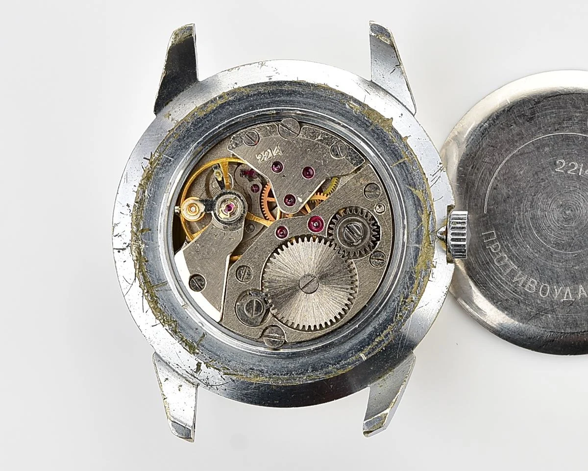 Vintage Wostok (Vostok) - ultra-thin Soviet mechanical wristwatch