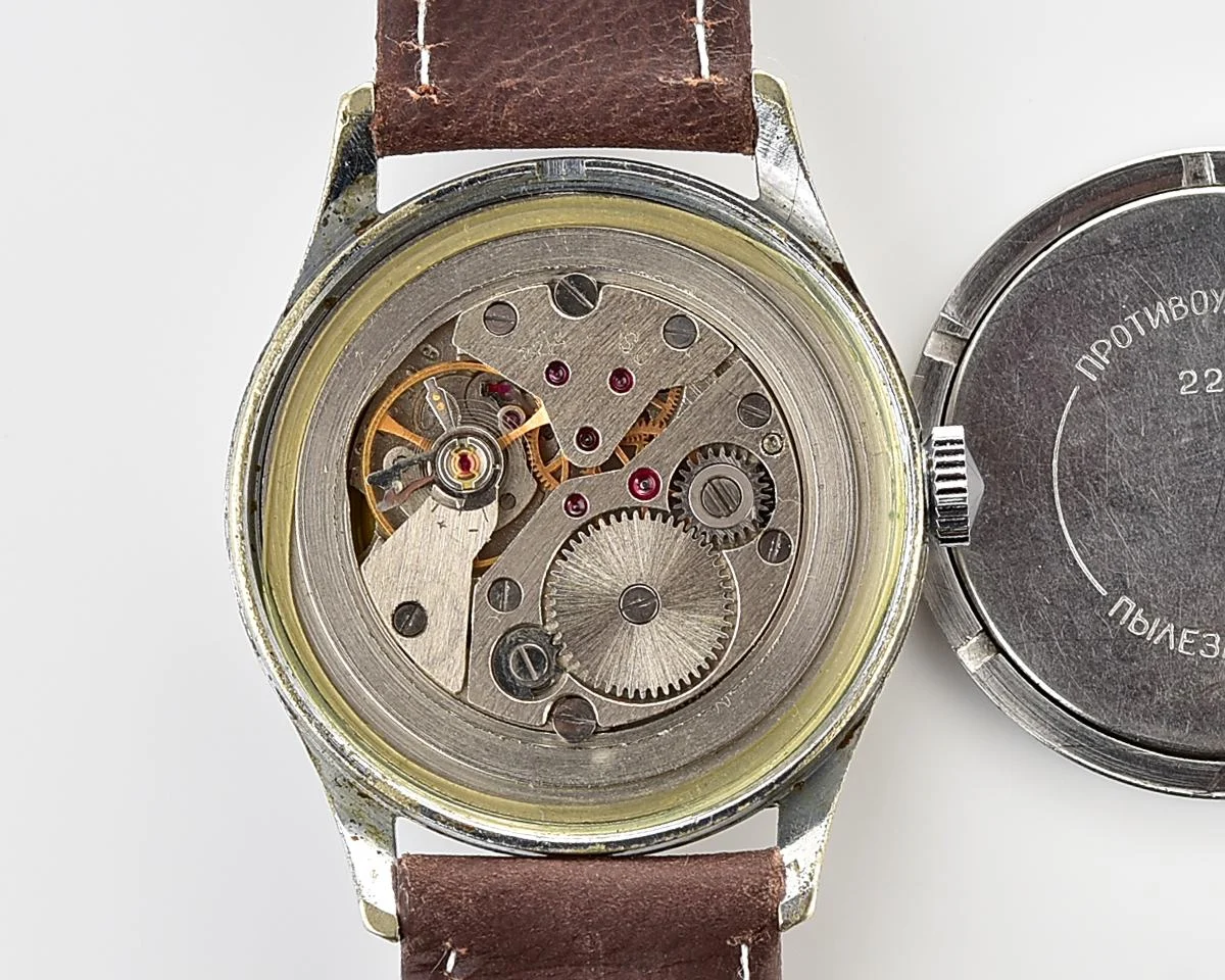 Vintage Soviet Vostok mechanical wristwatch