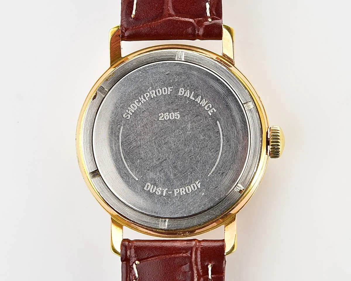 Vintage Soviet Wostok mechanical gold-plated wrist watch