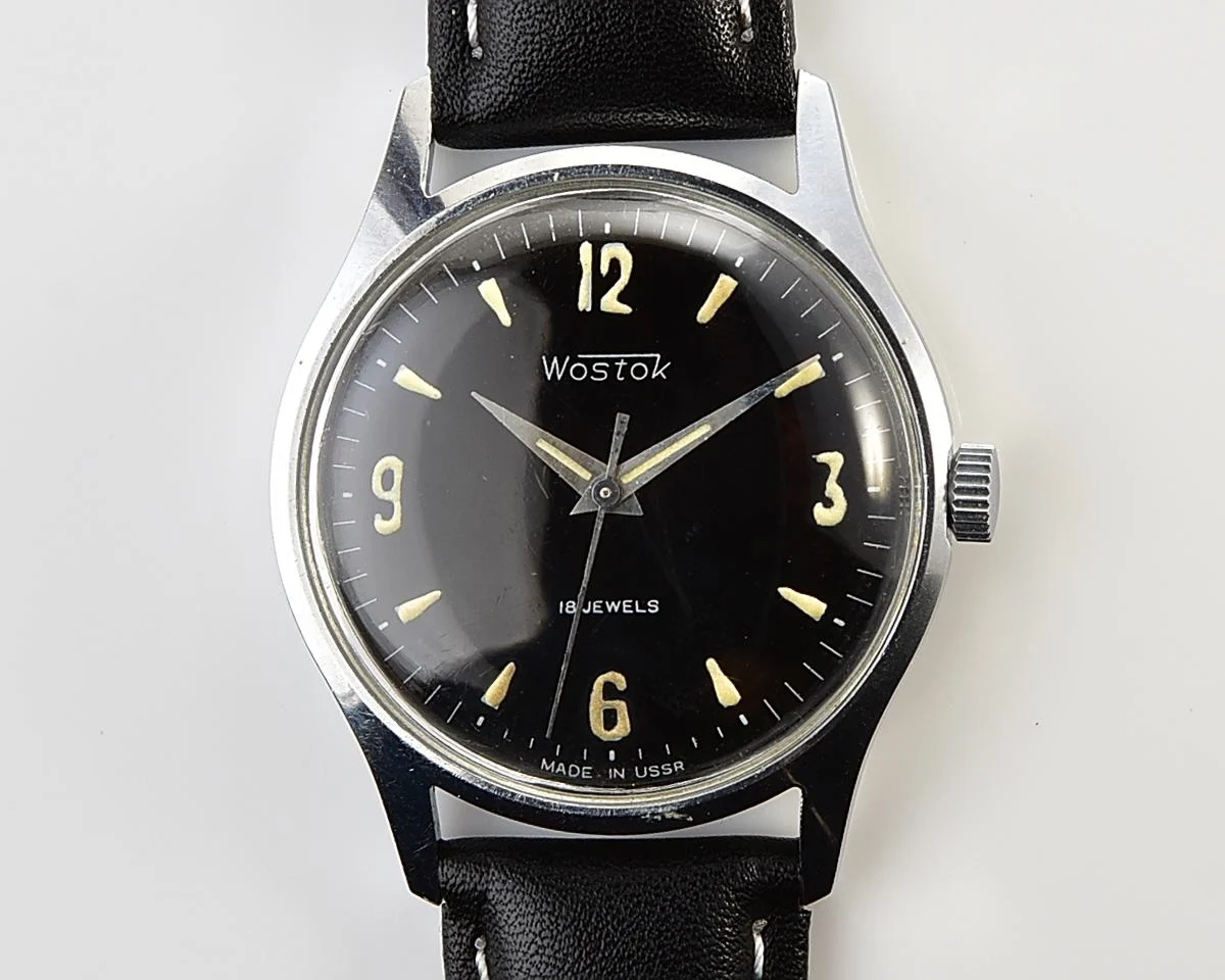 Rare Soviet Vostok Model 401212 military style mechanical watch