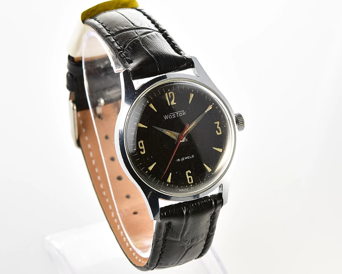 Rare Soviet Vostok Model 401212 military style mechanical watch