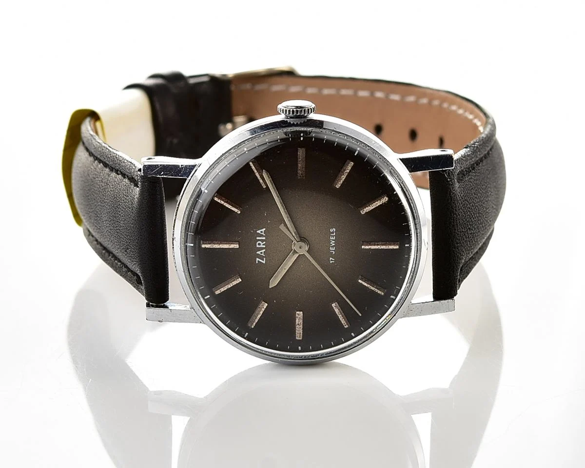 Vintage mechanical Zaria Soviet watch
