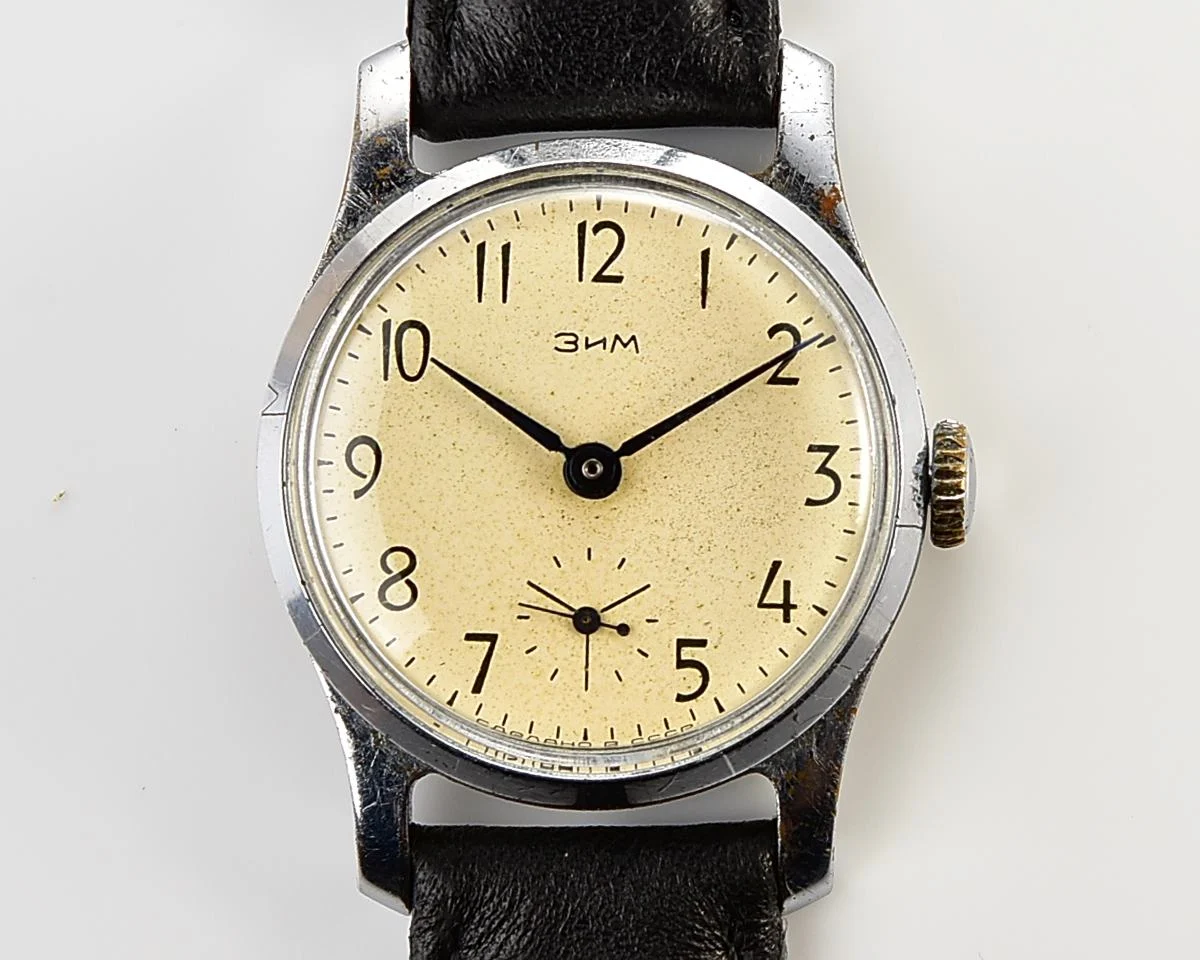 Excellent vintage Soviet ZiM mechanical watch