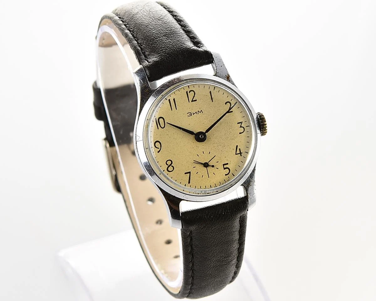 Excellent vintage Soviet ZiM mechanical watch