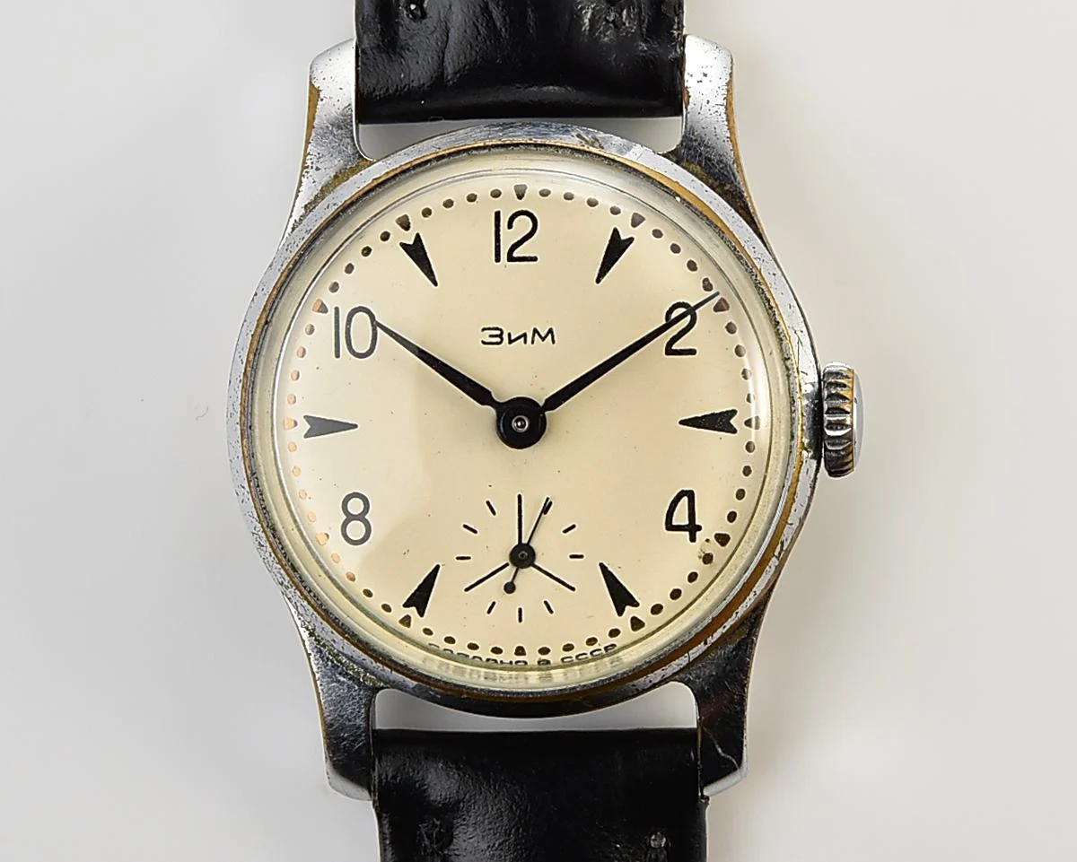 Vintage Soviet ZiM mechanical watch