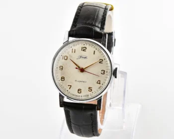 Vintage Soviet mechanical ZiM watch with central second hand