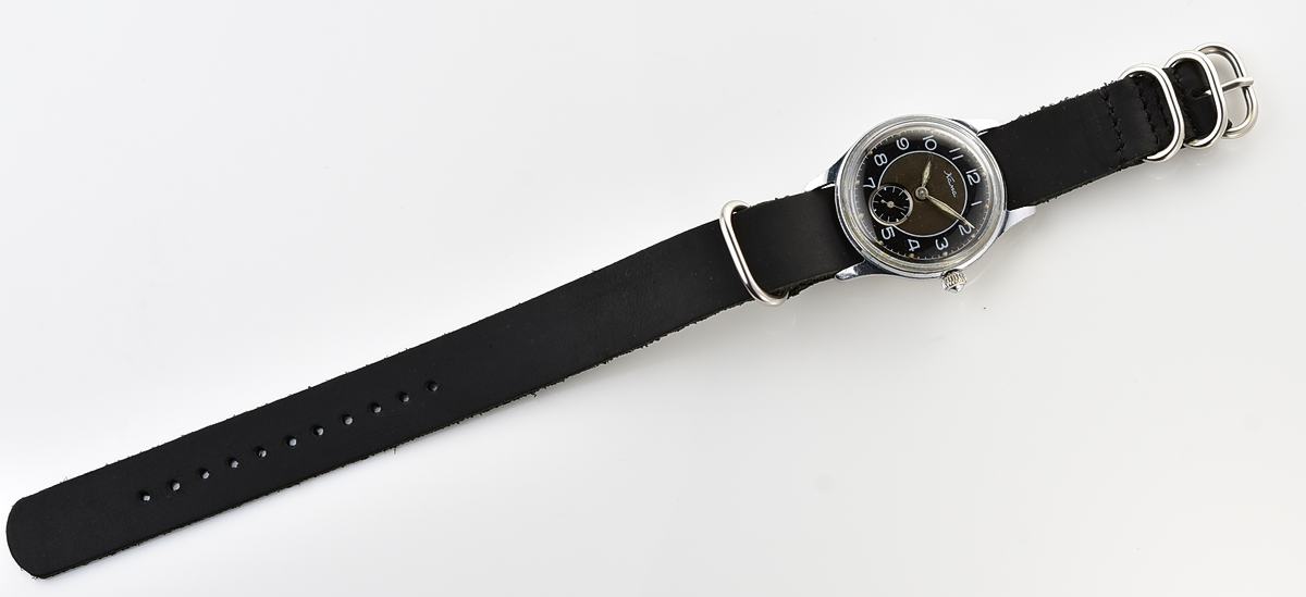 Excellent vintage soviet KAMA mechanical watch with NATO Commander genuine leather strap